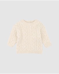 Bebe by Minihaha - Emmy Cable Knit Jumper - Babies