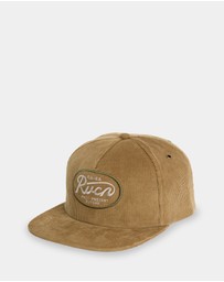 RVCA - Mens Standard Script 5 Panel Cap
