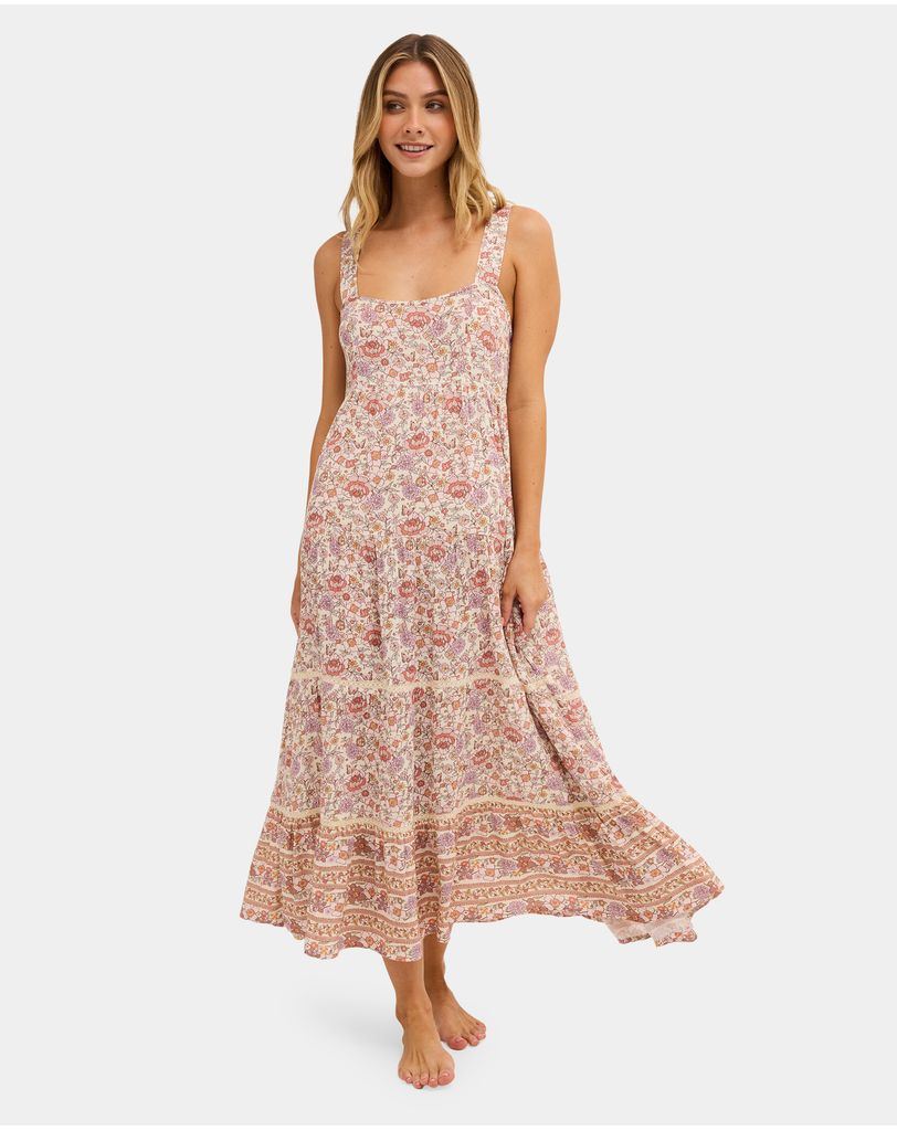 billabong summer shine midi dress Summer Shine - Women's Green Midi Dress