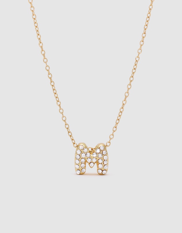 Seed Heritage - Initial Jewel Bubble Necklace
