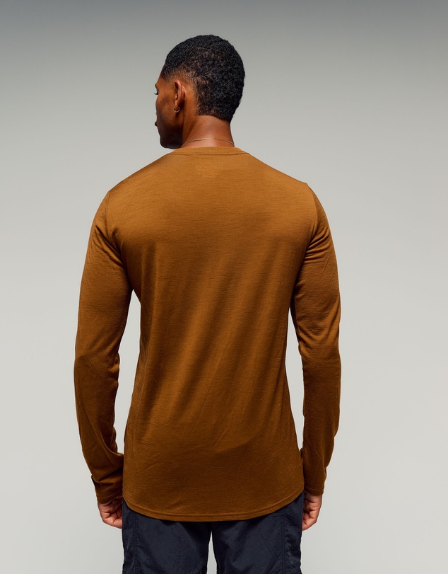 Kathmandu - 100% Merino Long Sleeve Crew Top