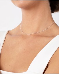 Lovisa - Sterling Silver Fine Ball Chain Choker