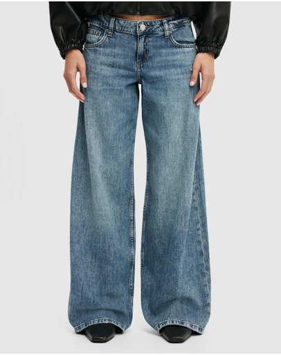 Cotton On - Low Rise Wide Jeans
