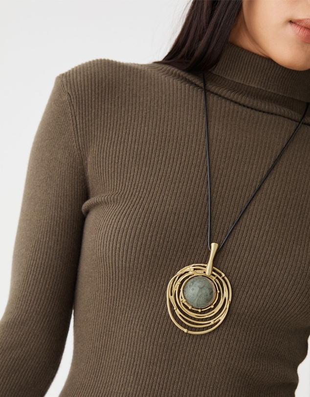 Forcast - Gaia Gold Pendant