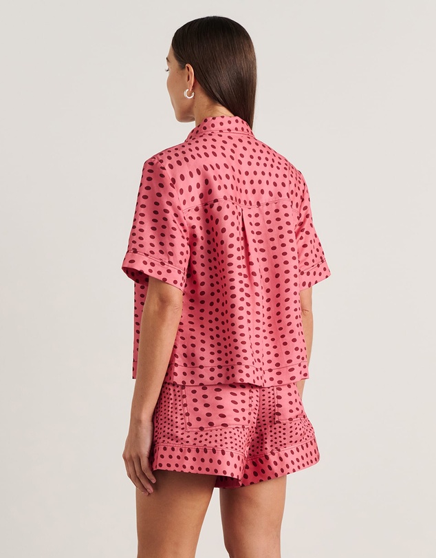 Jag - Ania Spot Short Sleeve Shirt