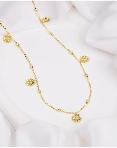 Wanderlust + Co - Daisy Multi Gold Body Chain