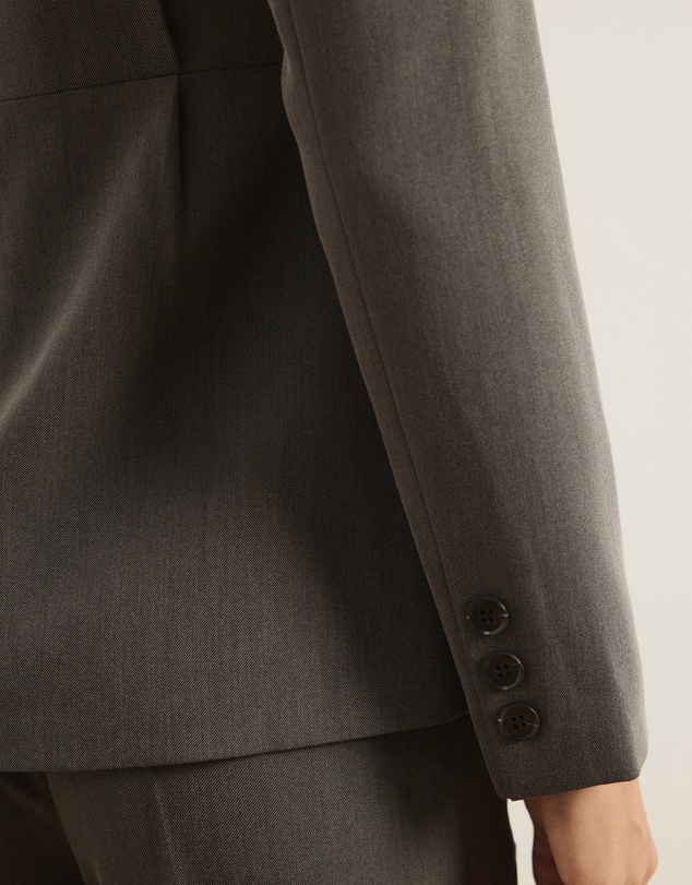Atmos&Here - Jane Tailored Tuck Detail Blazer