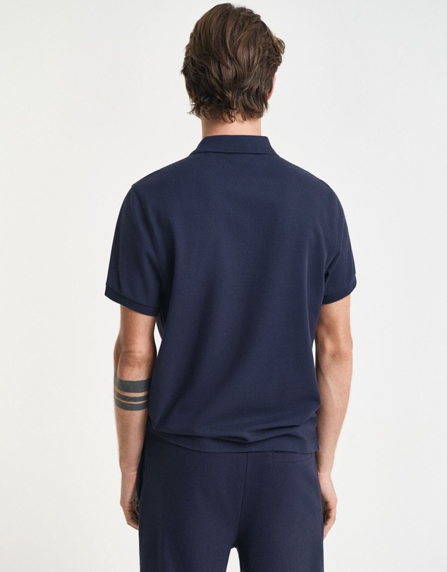 Gant - Regular Fit Shield Piqué Polo Shirt