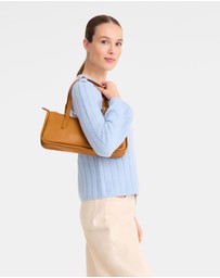 Longchamp - Looong Leather Shoulder Bag - Large