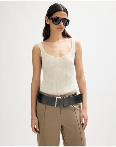 Minima Esenciales - Lott Merino Wool Knitted Tank