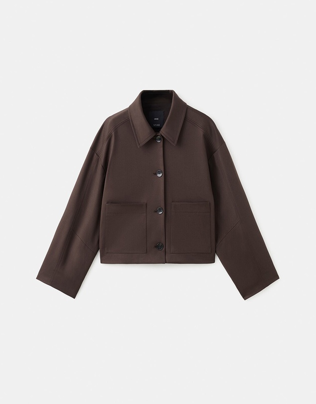 M.N.G - Cropped Jacket With Pockets