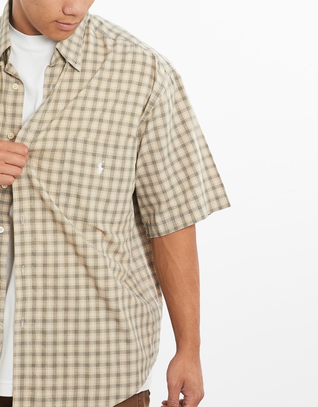 Vintage by The Real Deal - Pre Loved - Vintage 90s Polo Ralph Lauren Short Sleeve Button Up Shirt