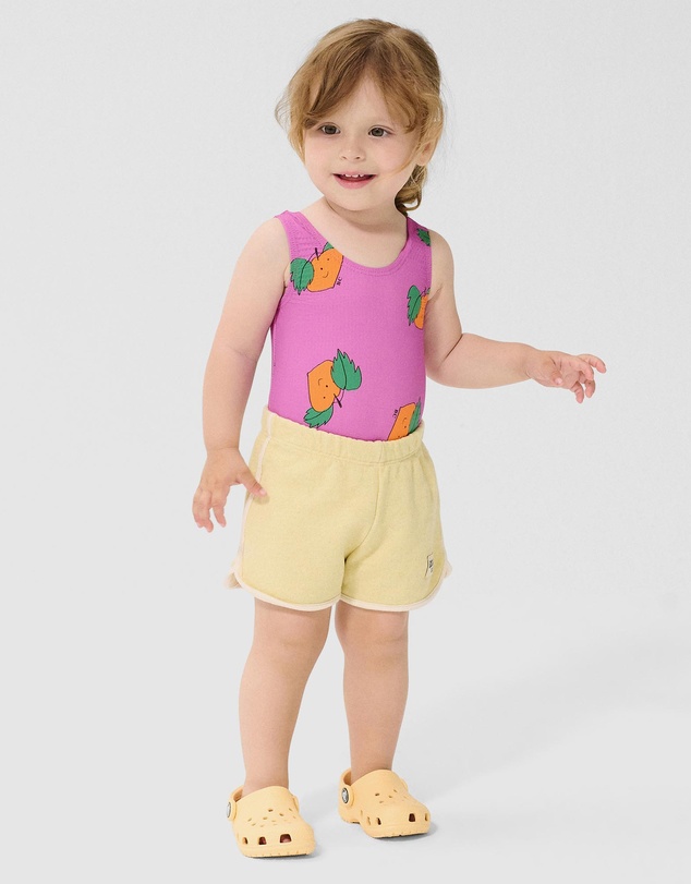 Bobo Choses - Tangerine All Over Swimsuit - Babies