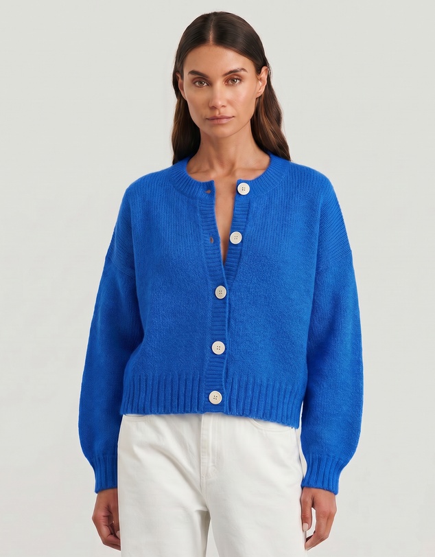 Jag - Lily Fluffy Knit Cardigan