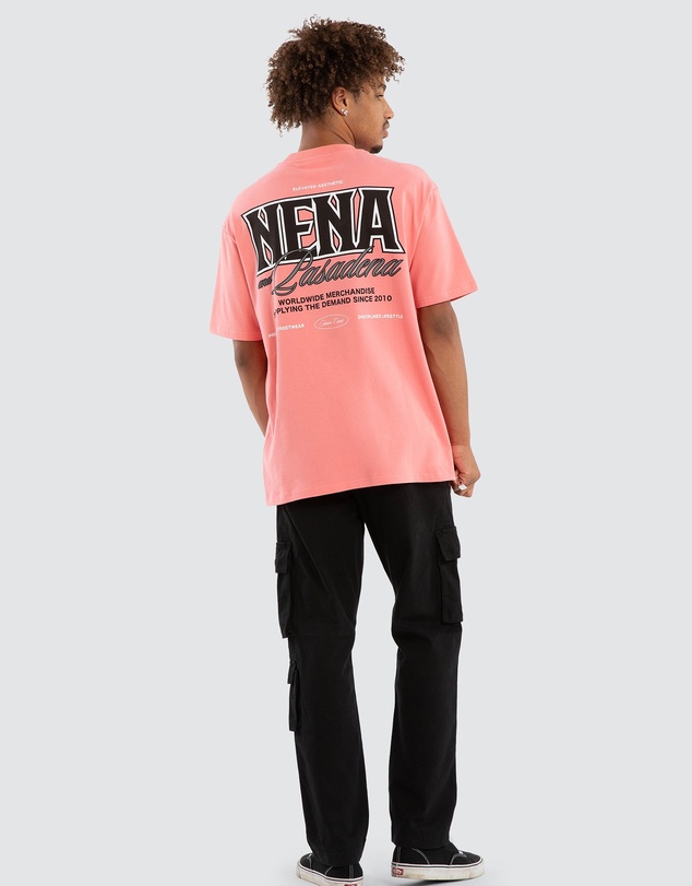 Nena & Pasadena - Fuchsia Box Fit Tee