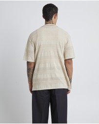 Arvust - Knitted Shorts Sleeve Resort Shirt