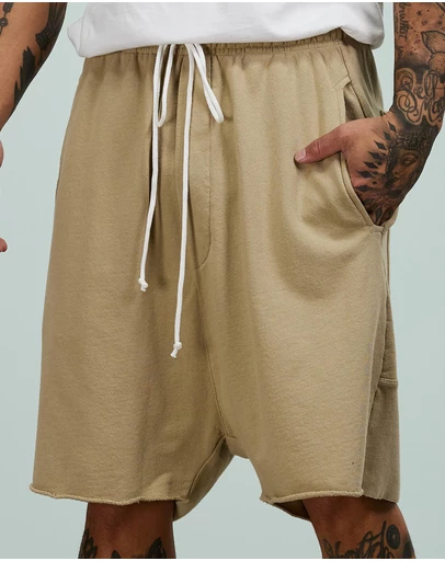 Surrounded By Ghosts - The Andesine Low Crotch French Terry Shorts