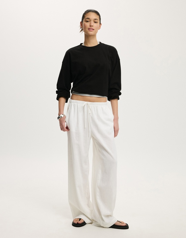 Cotton On - Oversized Boxy Long Sleeve Tee