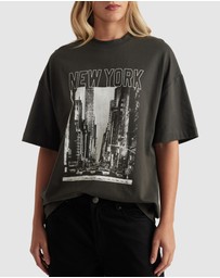 Decjuba - New York Print Tee