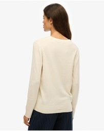 Superdry - Classic V Neck Slim Fit Jumper