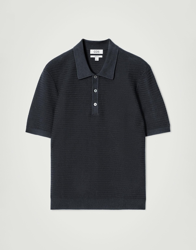 COS - Guy Cotton Stitch Polo