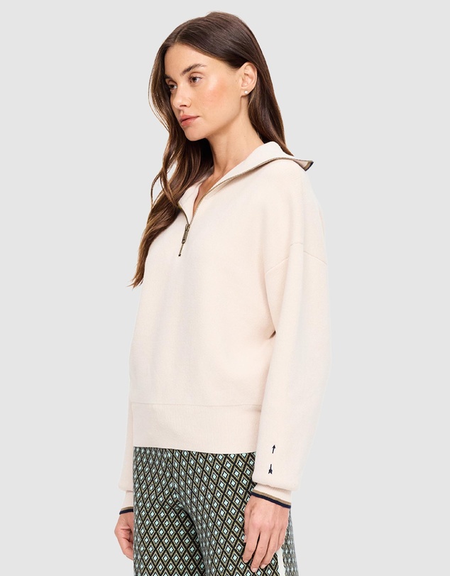 The Upside - Kairo Half Zip Knit