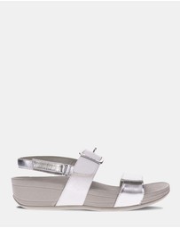 Mia Vita - Florini Platform Sandal - White/Silver