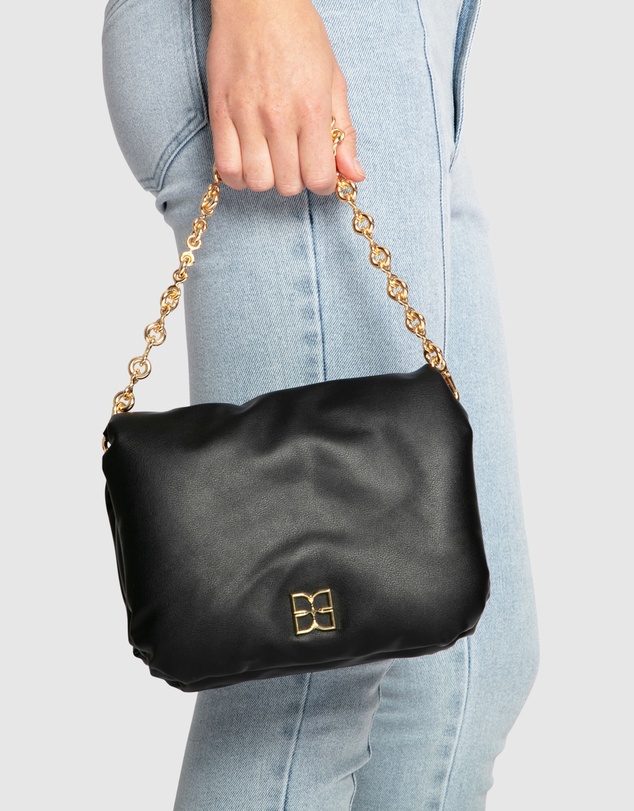 Belle & Bloom - Hanging On Pillow Leather Handbag