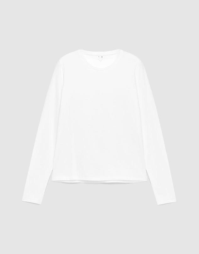 ARKET - Cotton Stretch Long-Sleeve T-Shirt