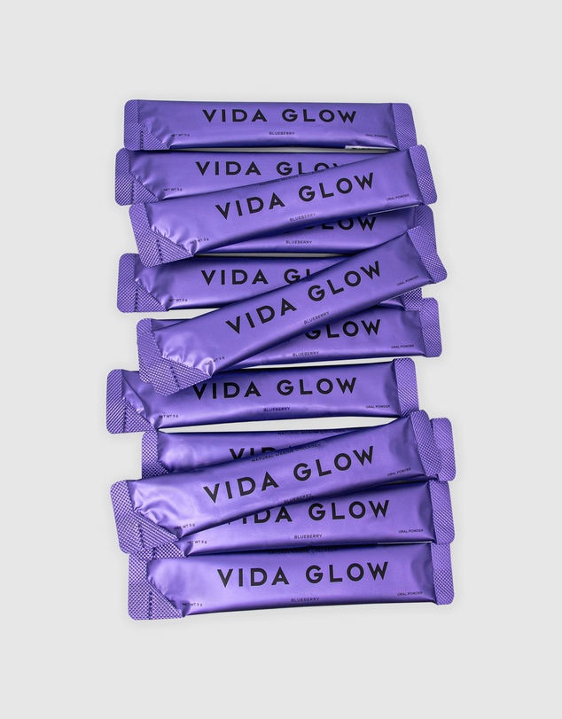 Vida Glow - Natural Marine Collagen Sachets Blueberry