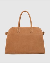 Oxford - Bridget Top Handle Suede Bag