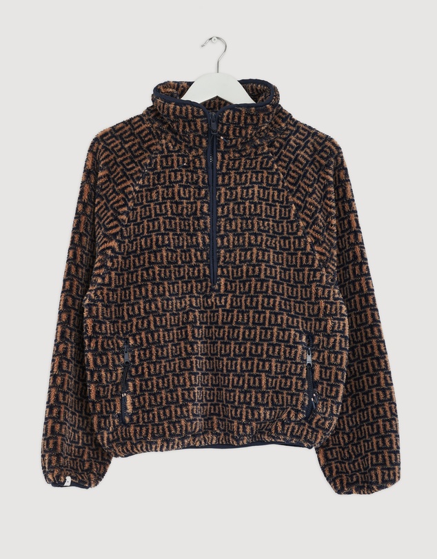 Revibe - Repaired The Upside Castilla Harlow Pullover - Brand Sizing-S