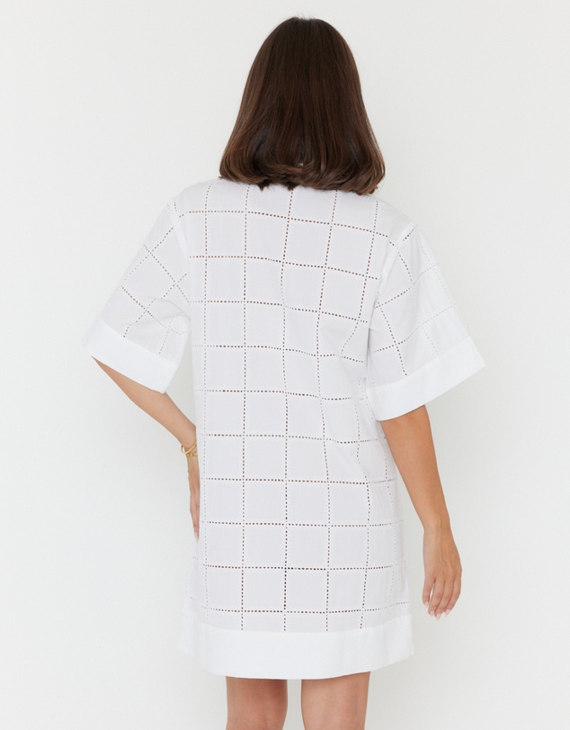 ALEXANDRA - Nova Dress White