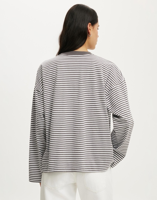 Cotton On - Boxy LS Top