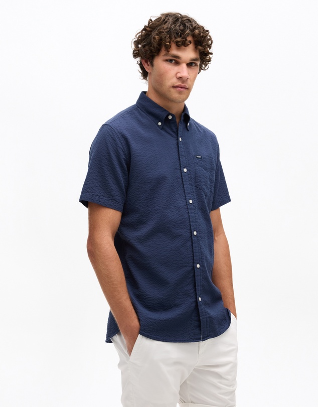 Superdry - Seersucker Short Sleeve Shirt