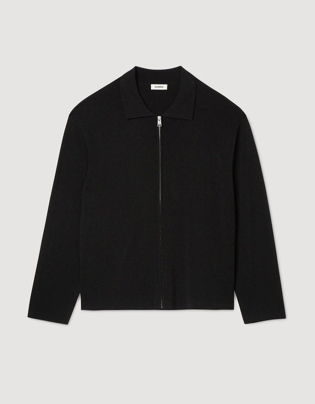 Sandro - Zip Cardigan