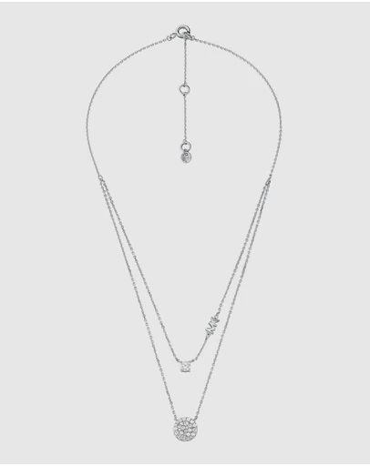 Michael Kors - Michael Kors Premium Silver Necklace MKC1591AN040