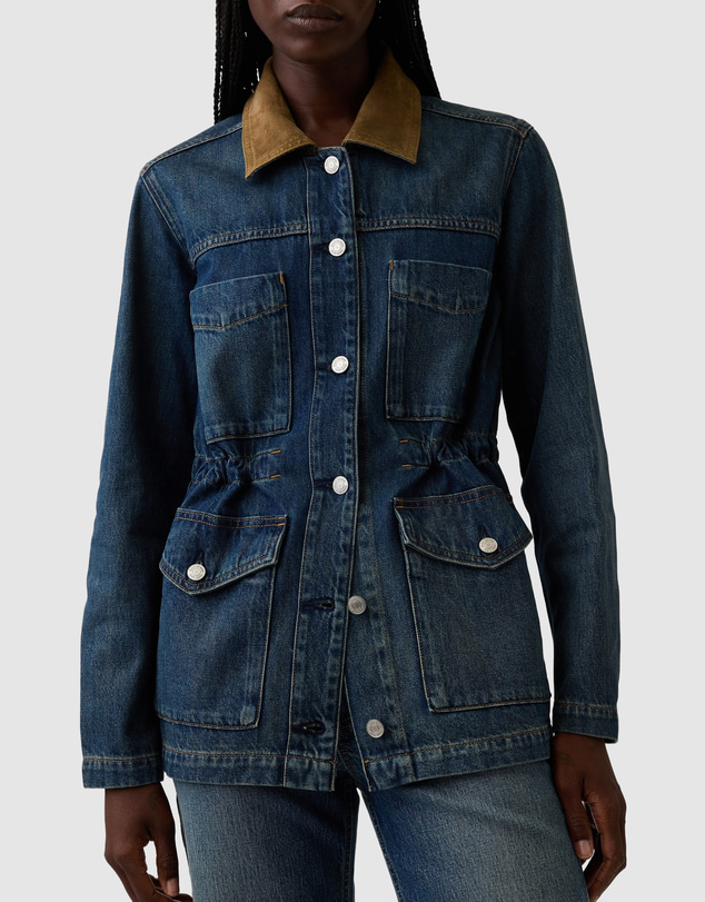 GAP - Cinched Waist Chore Jacket