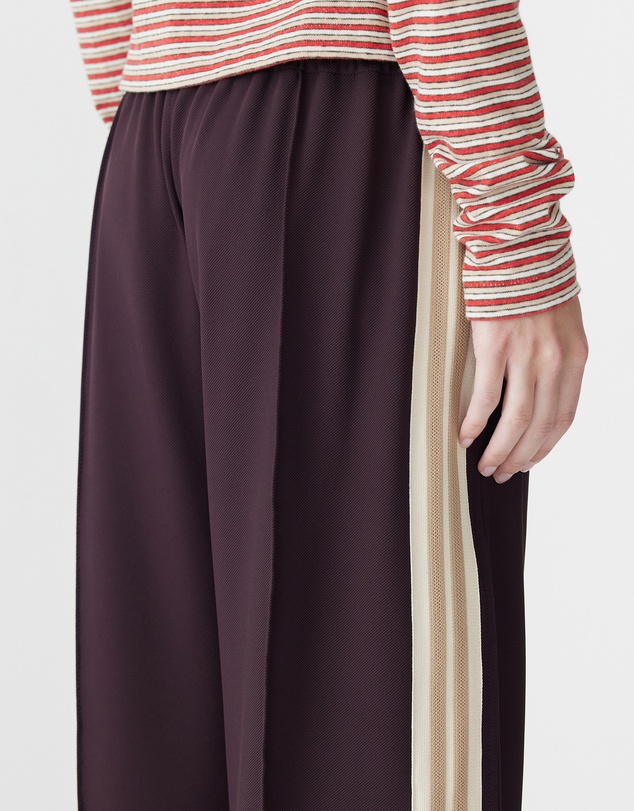 Bassike - Wide Leg Athletic Tape Pants