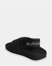 Quiksilver - Boys 2 to 7 Sunset Strapped Slides