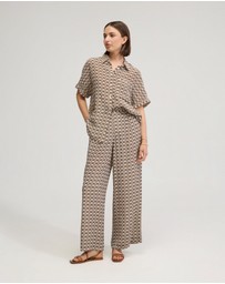 Oxford - Abigail Printed Pants