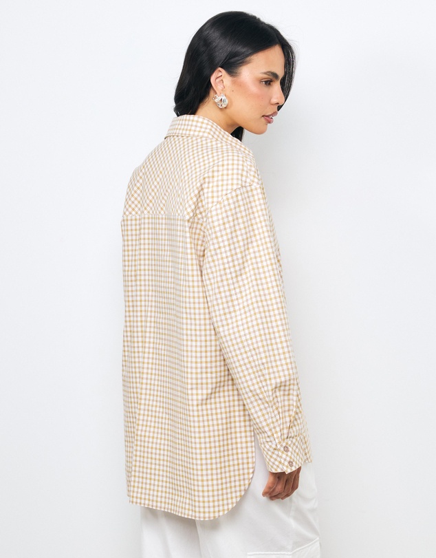 AERE - Laura Relaxed Check Shirt