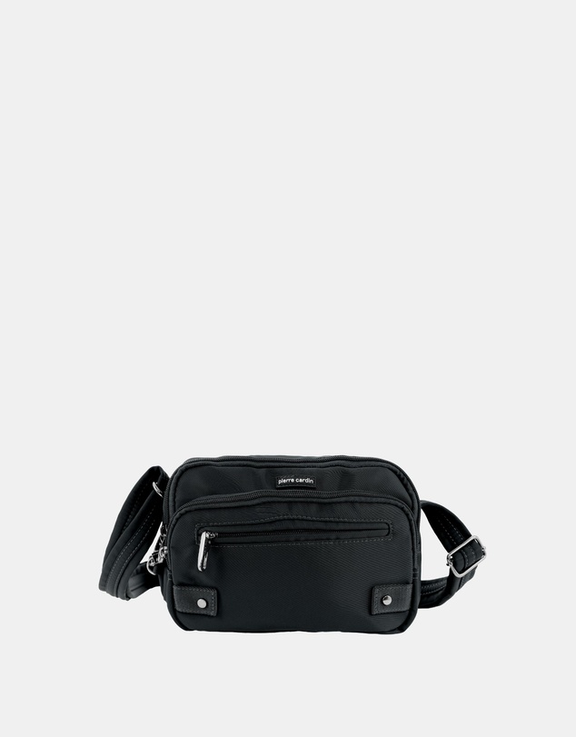 Pierre Cardin - Pierre Cardin Nylon Anti-Theft Cross Body Bag