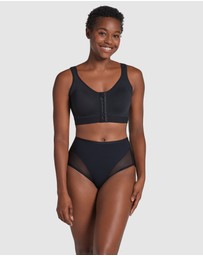 Leonisa - All-in-One Cotton Posture Corrector Wireless Front Open Bra