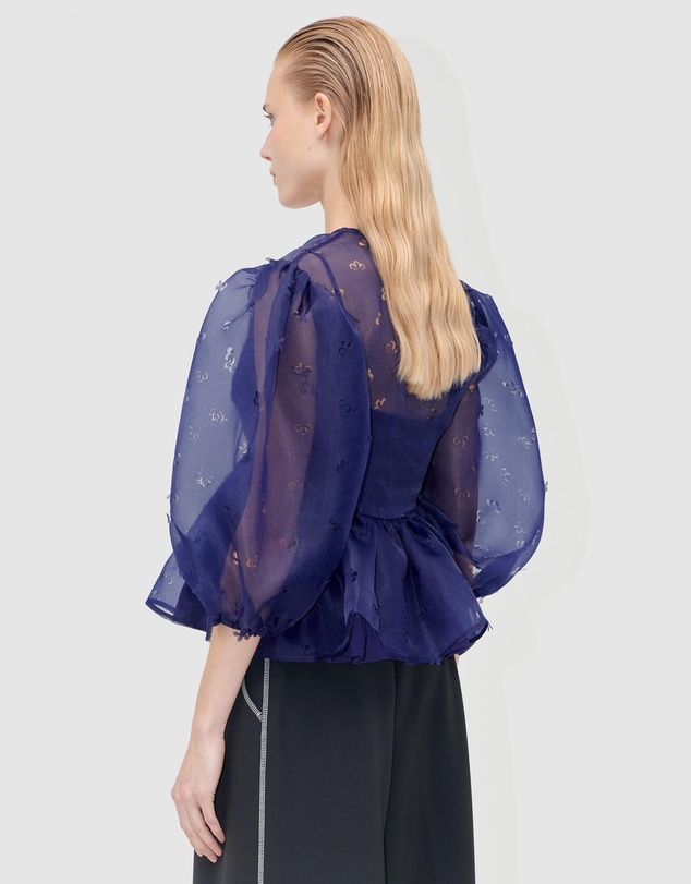 Stine Goya - Organza, LS Bow Top