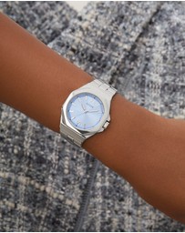 GUESS - Guess Ladies Silver Tone 34mm Analogue Watch