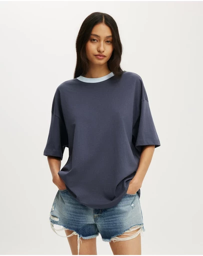 Cotton On - Boxy Short Sleeve Tee