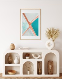 Olive et Oriel - Salt Fields III Art Print