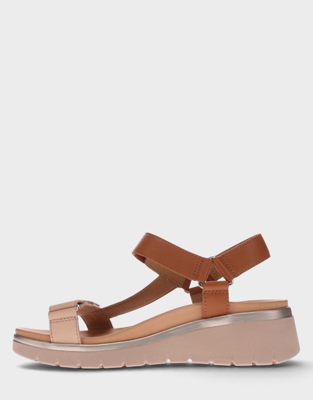 Mia Vita - Candice Sandal - Tan Multi