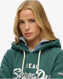 Superdry - Vintage Logo Metallic Hoodie